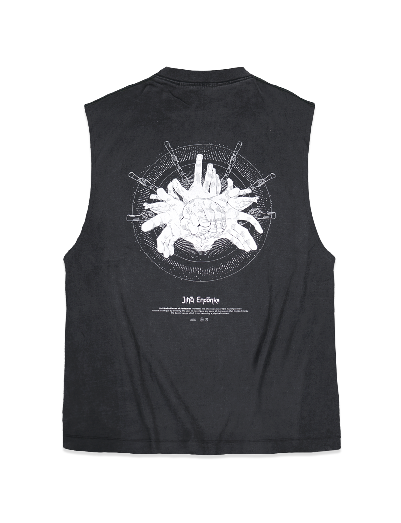 Mahito Sleeveless Vintage Washed Tee