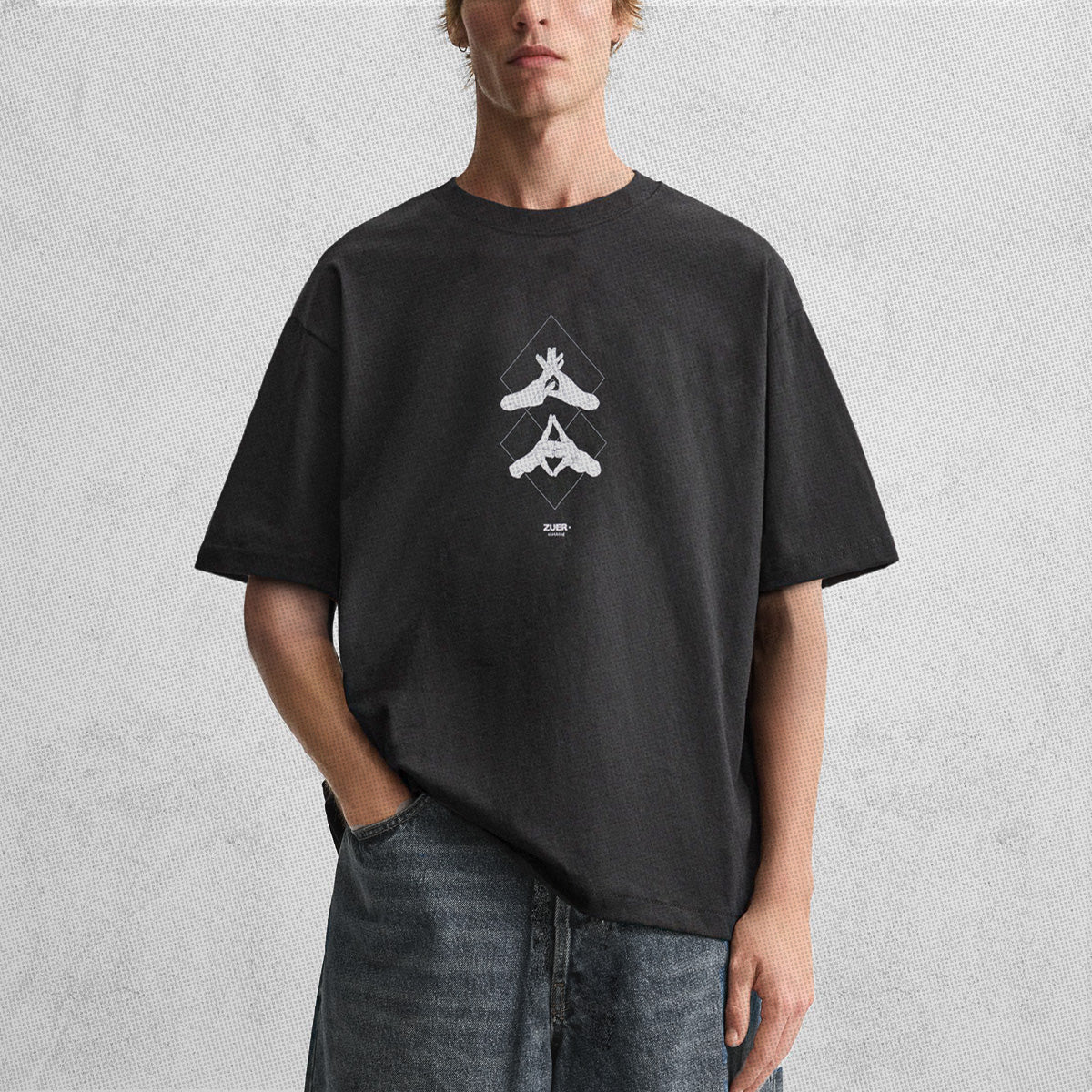 Mahito Oversized Vintage Washed Tee