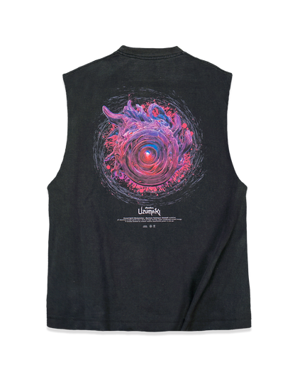 [ZUER] Geto: Uzumaki Vintage Wash Sleeveless
