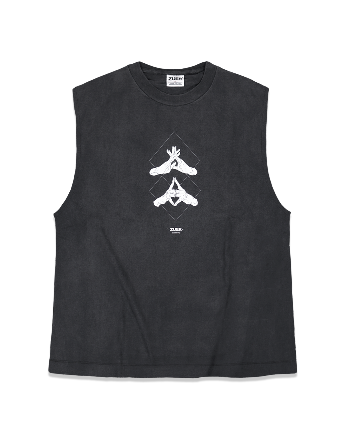 Mahito Sleeveless Vintage Washed Tee