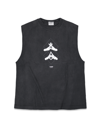 Mahito Sleeveless Vintage Washed Tee