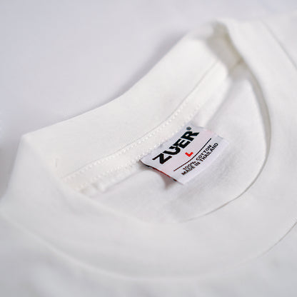 [ZUER] Mahito: Jihei Endonka White Oversized T-Shirt