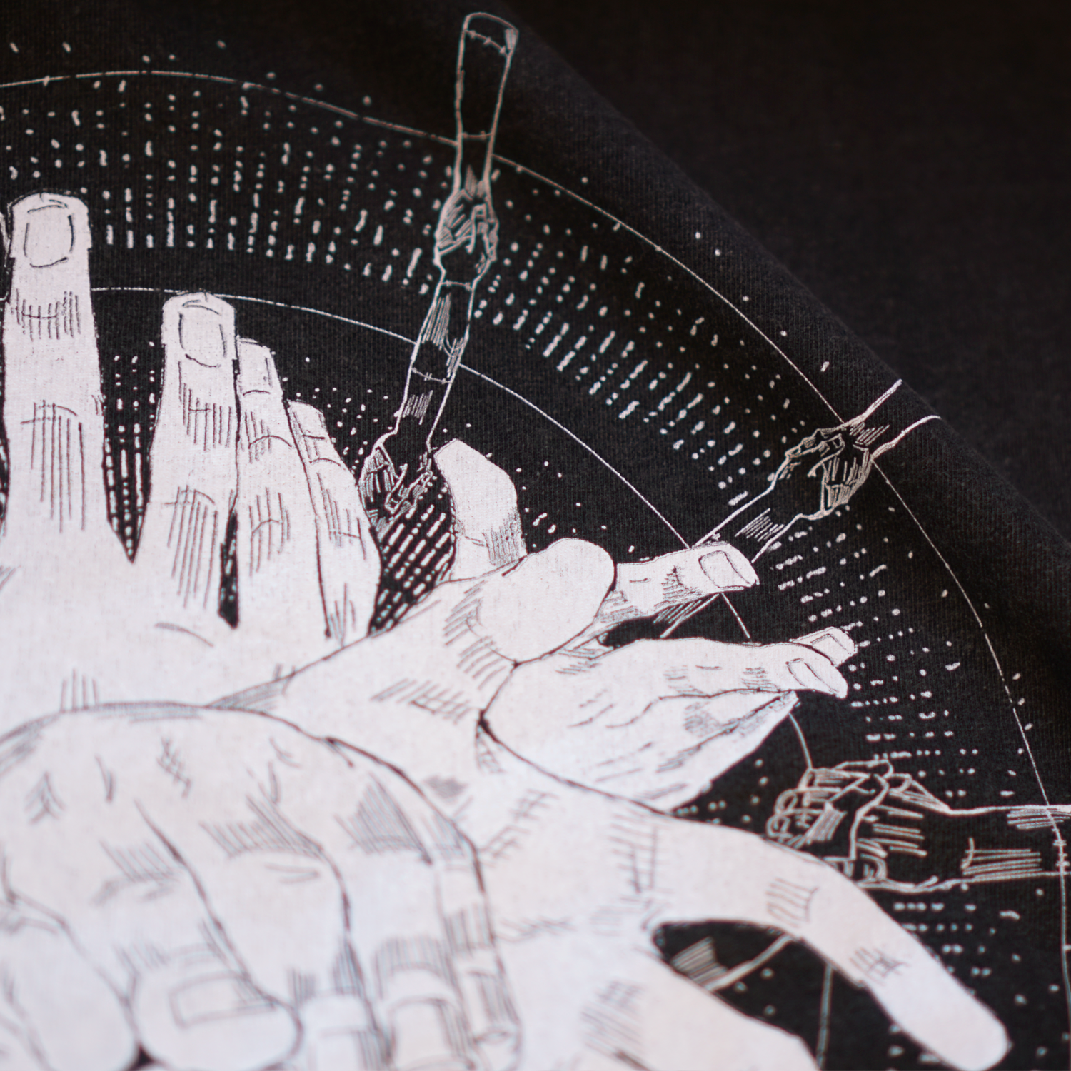 [ZUER] Mahito: Jihei Endonka Vintage Wash Oversized T-Shirt