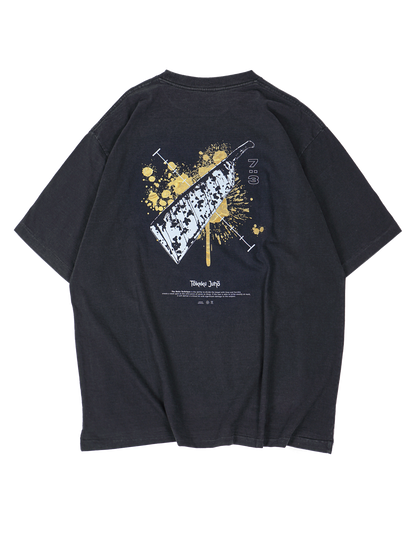 Nanami Kento Oversized Vintage Washed Tee