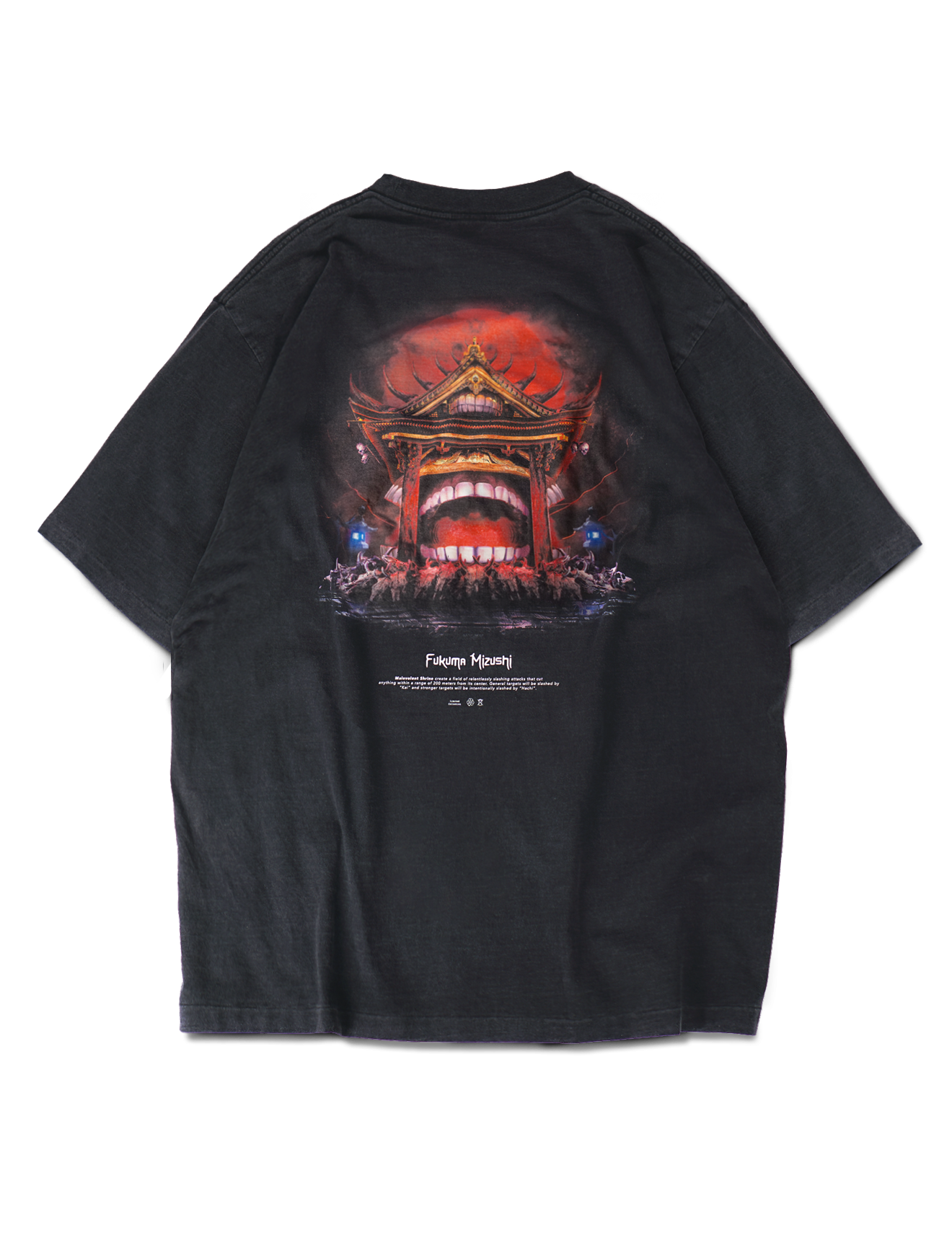 Sukuna Oversized Vintage Washed Tee