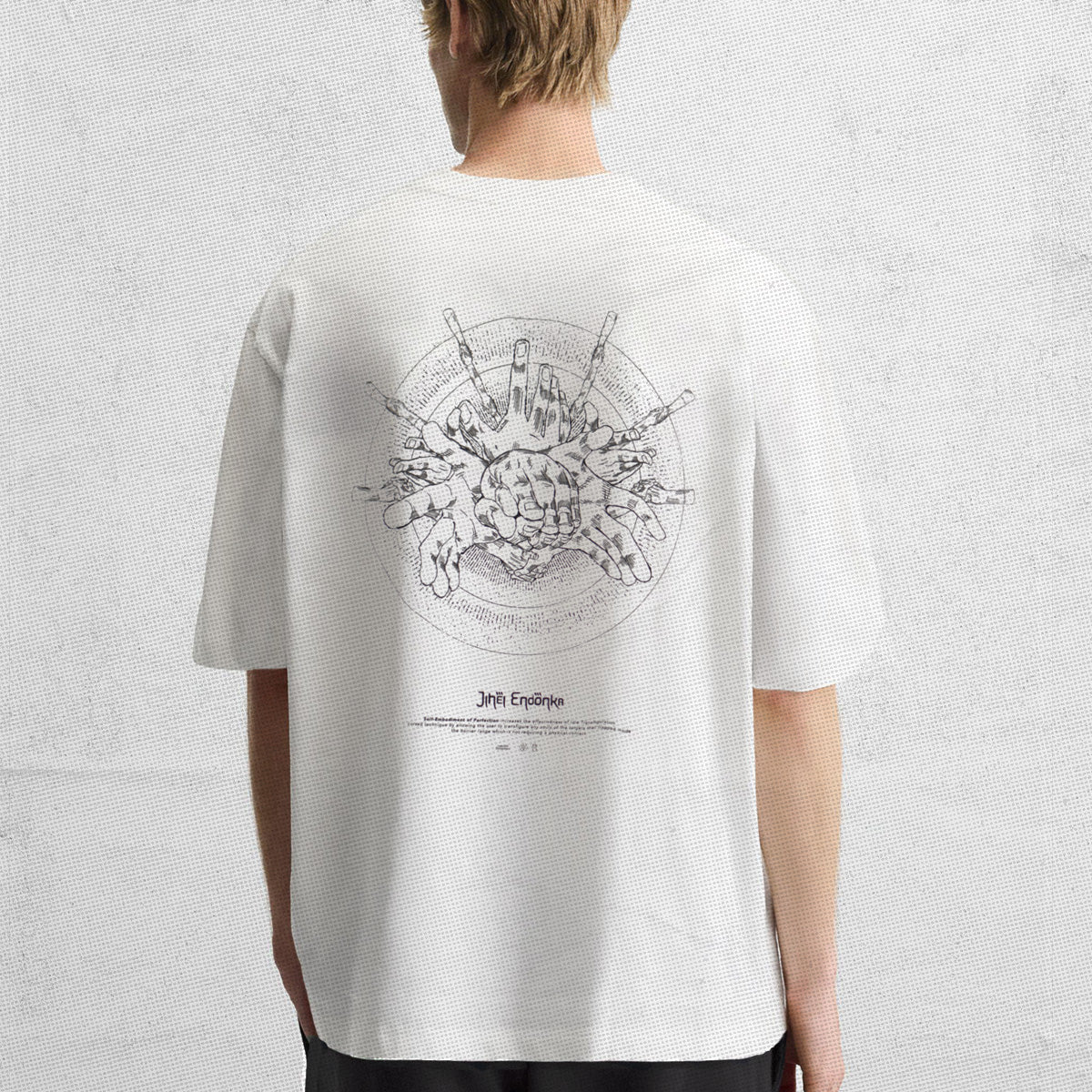 JIHEI ENDOKA OVERSIZED WHITE - hover