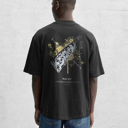 Nanami Kento Oversized Vintage Washed Tee