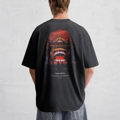 Sukuna Oversized Vintage Washed Tee