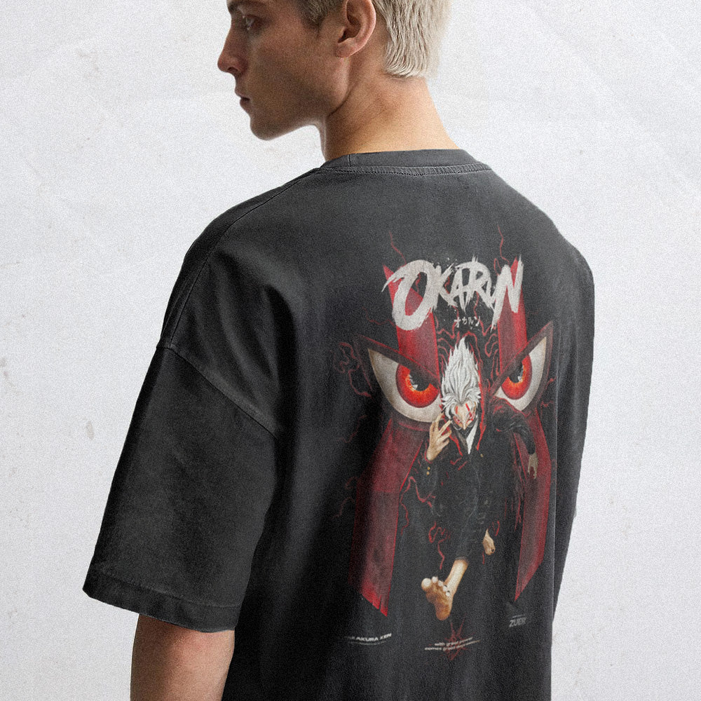 [Pre-Order] Okarun Oversized Heavy Cotton Washed